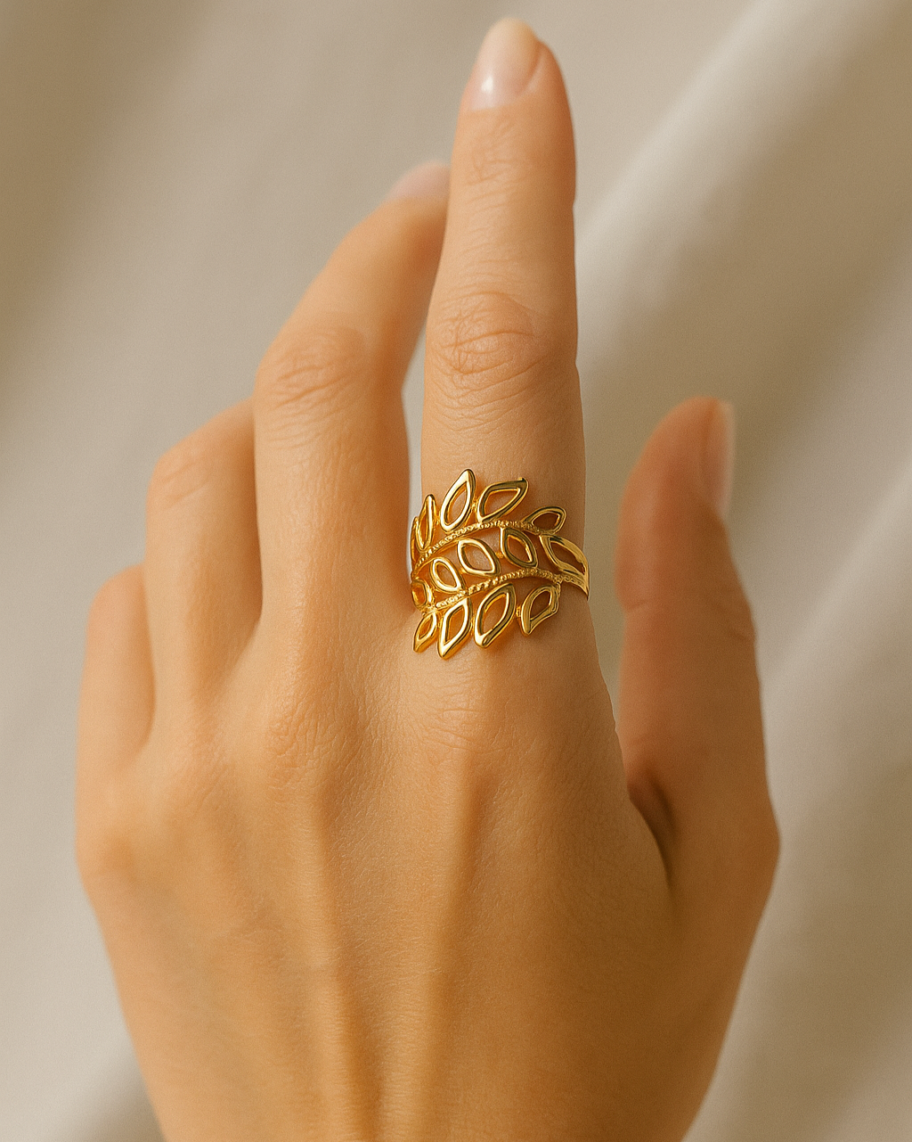 Anello Daphne – Oro/Argento